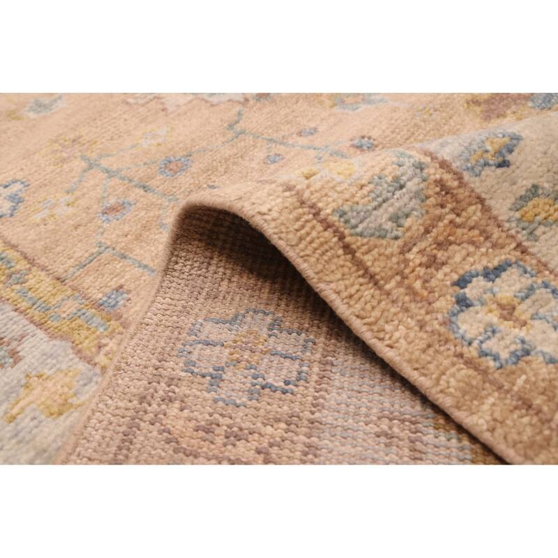 ECARPETGALLERY Hand-knotted Jules Serapi Tan Wool Rug - 9'1 x 12'0