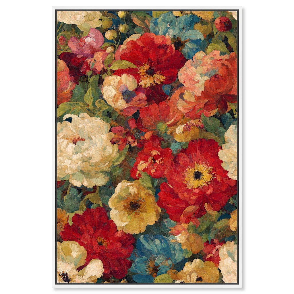 Garden Tapestries II Canvas by Art Remedy