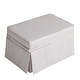 preview thumbnail 35 of 152, Rectangle Chenille Upholstered Storage Ottoman