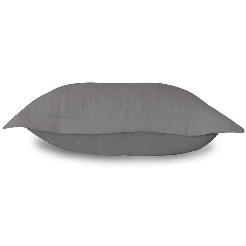 Jennifer Adams Eternal Collection Madison Sham - Standard - Graphite
