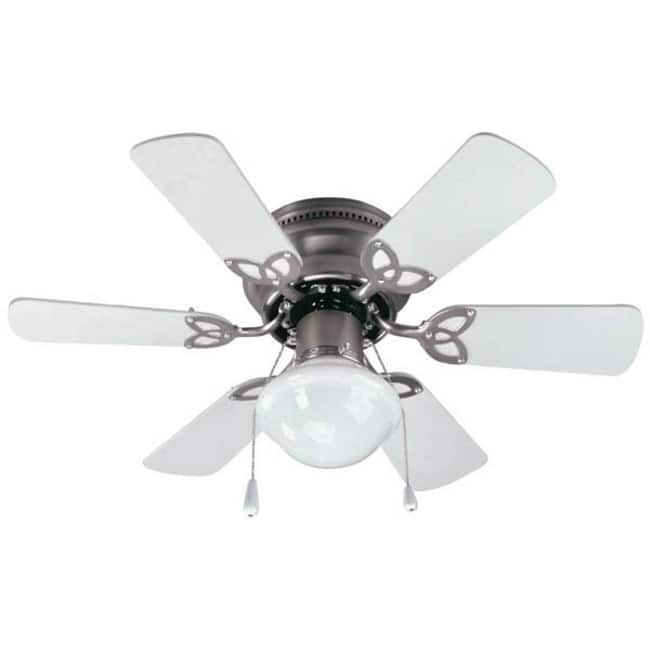 Canarm Twister Single Light 6 Blade Hugger Ceiling Fan