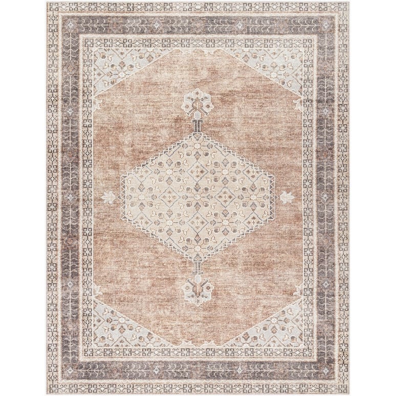 Livabliss Lila Updated Traditional Medallion Area Rug