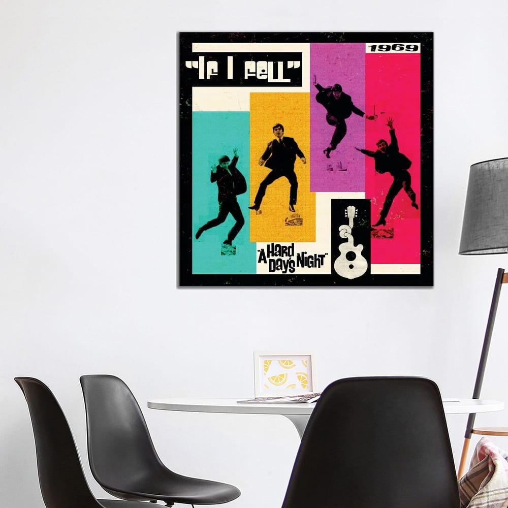 iCanvas "A Hard Day's Night II" by Radio Days Canvas Print