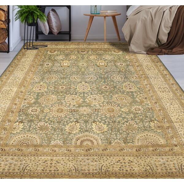 slide 1 of 9, Noori Rug Ankara Sunny Lt. Green/Beige Rug - 8'11" x 11'9"