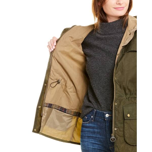Shop Barbour Durham Short Rain Jacket Overstock 30592565