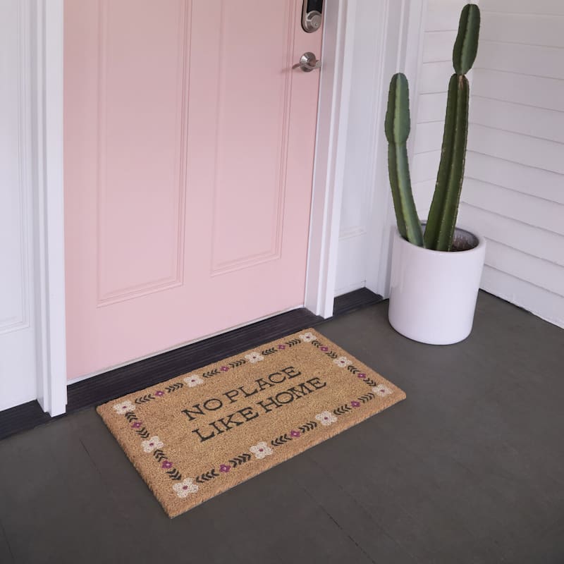 No Place Like Home Welcome 18" x 30" Doormat - 18" x 30"