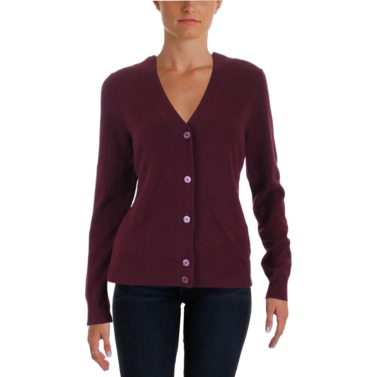 aqua cashmere cardigan