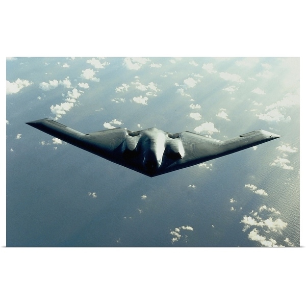 "B-2 Spirit bomber in flight" Poster Print