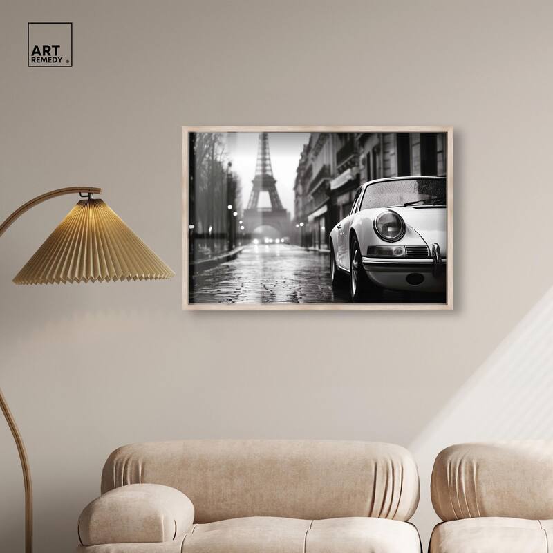 Rainy Day Paris Shadowbox by Art Remedy