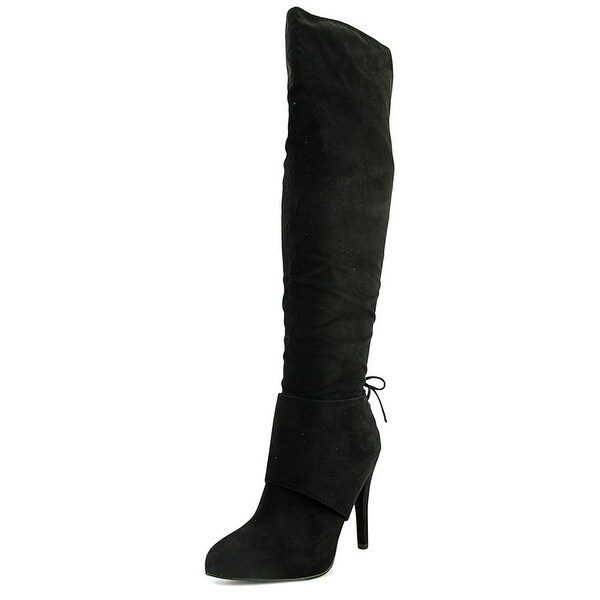 Nina Womens Keely Pointed Toe Knee High Fashion Boots