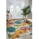 preview thumbnail 1 of 13, Nourison Fantasy Abstract Floral Area Rug
