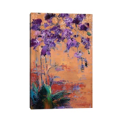 iCanvas "Purple Orchid" by Olena Bogatska Canvas Print