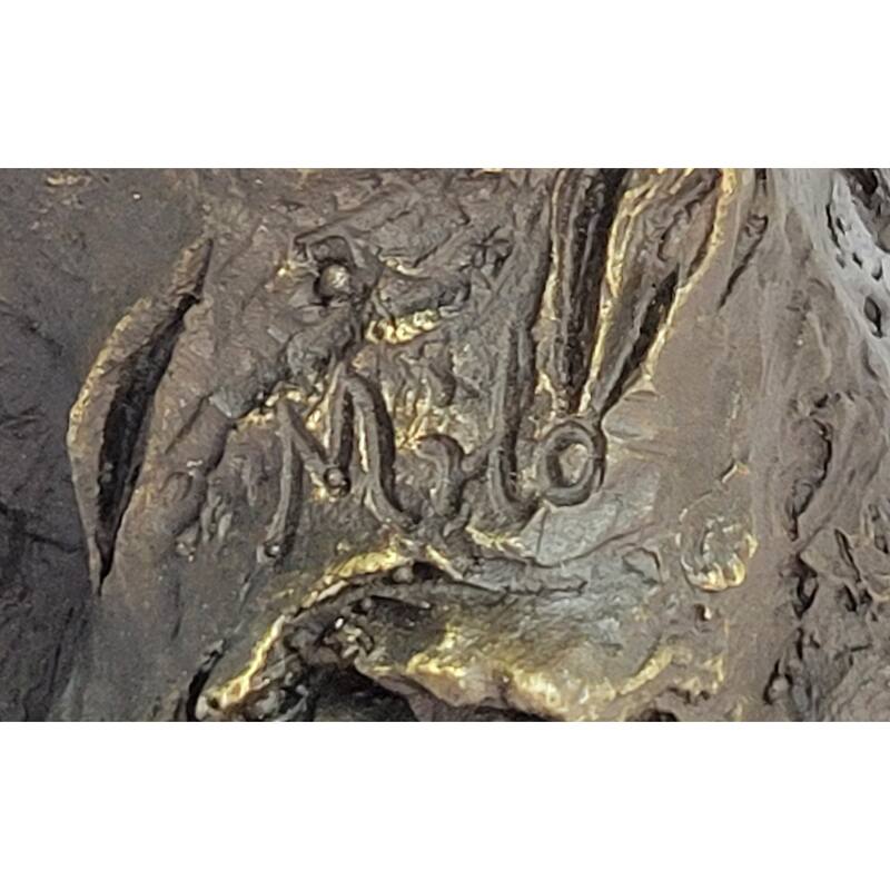 Statue Sculpture Eagle Bird Wildlife Art Deco Style Art Nouveau Style Bronze
