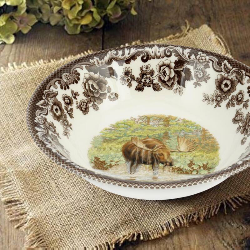 Spode Woodland Ascot Cereal Bowl
