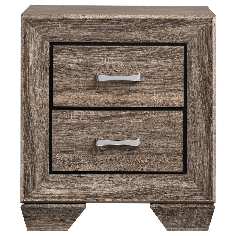 Kauffman Transitional 2-drawer Nightstand