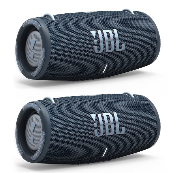 JBL Xtreme 3 Portable Bluetooth Waterproof Speakers Pair Bed