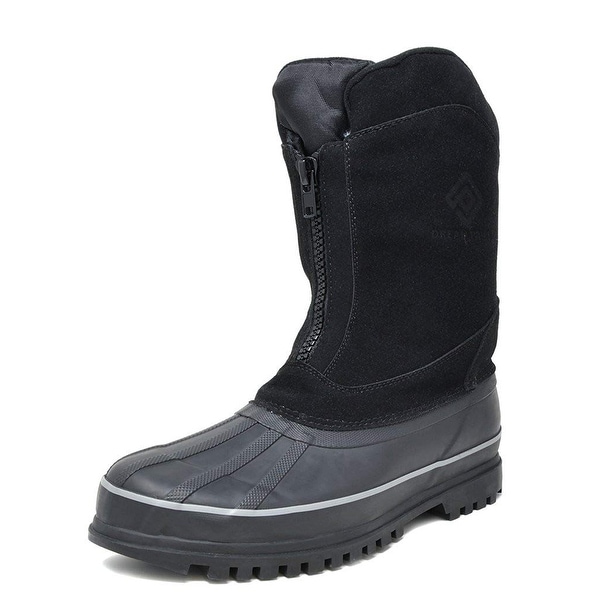 men's insulated waterproof snow boots