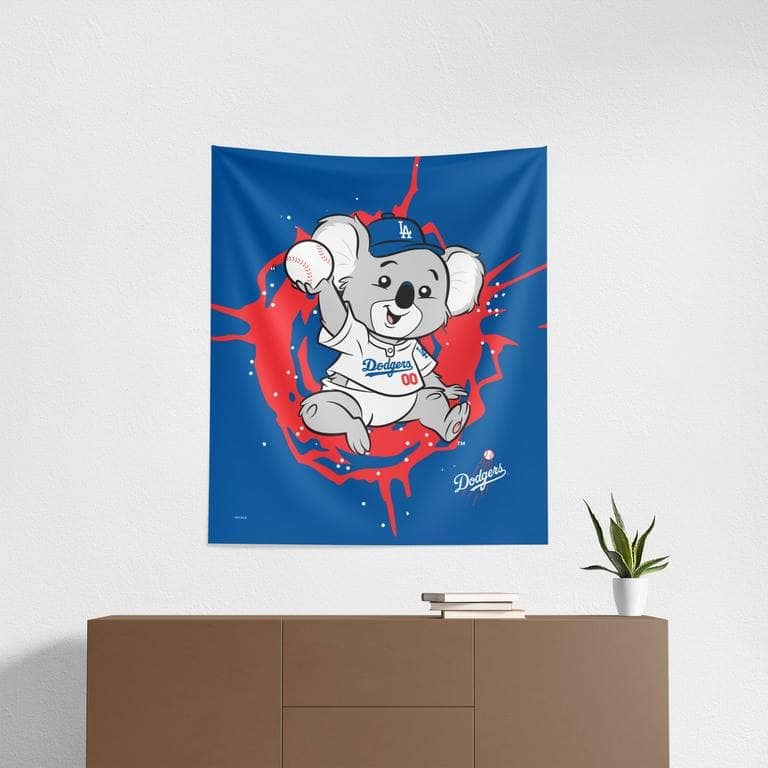 MLB Mascot Printed Wall Hanging
