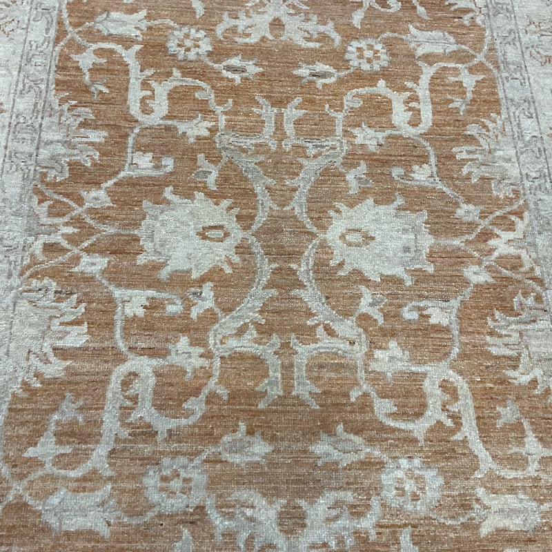 HERAT ORIENTAL Handmade Oushak Wool Rug - 3'10" x 6'