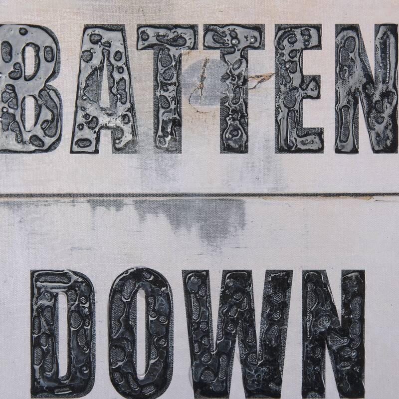Batten Down The Hatches (20 x 25) Canvas Art Print