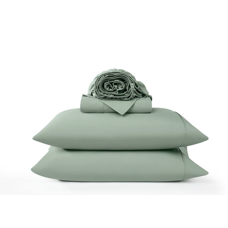 Simmons Essential Solid Sheet Set and Pillowcase