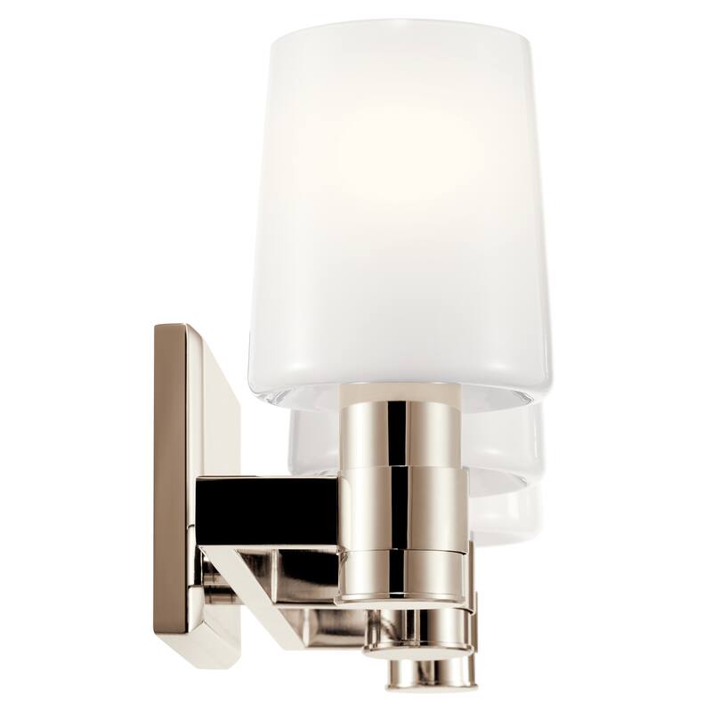 Adani 24 in. 3-Light Bathroom Vanity Light with Opal Glass