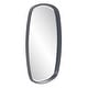 preview thumbnail 2 of 5, Allan Andrews Rectangular Gray Wood Framed Asher Wall Mirror