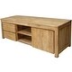 preview thumbnail 8 of 9, Chic Teak Recycled Teak Wood Solo Media Center, 2 Drawer 1 Cabinet