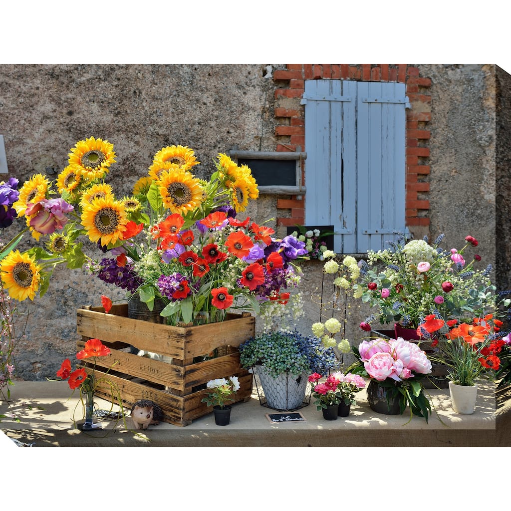 Country Market Indoor/Outdoor Art - Multi-color