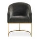 preview thumbnail 1 of 6, Uttermost Hanni Charcoal Dining Chair