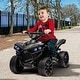 preview thumbnail 21 of 28, 6V Kids Ride-on Toy, 4-Wheeler ATV Play Car Black