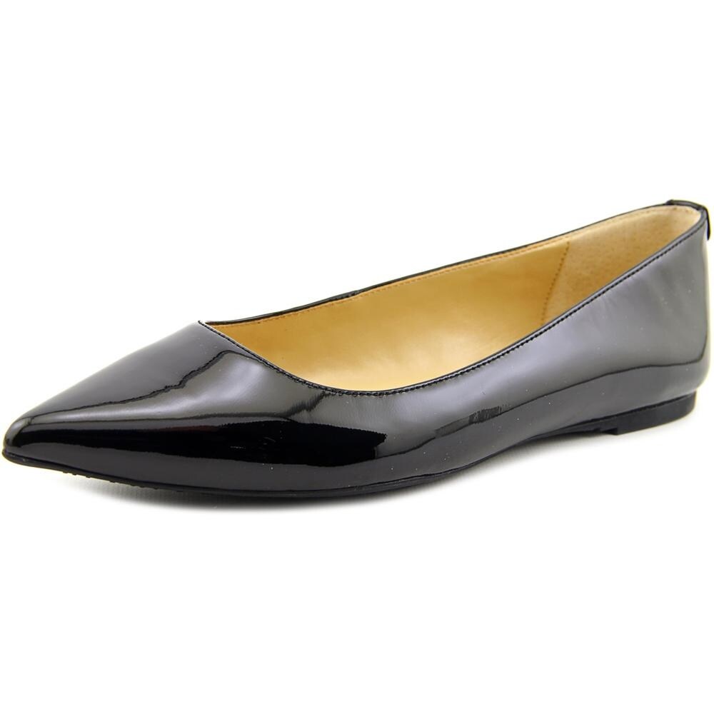 patent leather black flats