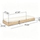 preview thumbnail 66 of 67, Christopher Knight Home - Ian Set of 4 Outdoor Chaise Lounge, Acacia Wood Adjustable Reclining & Water-Resistant Cushion