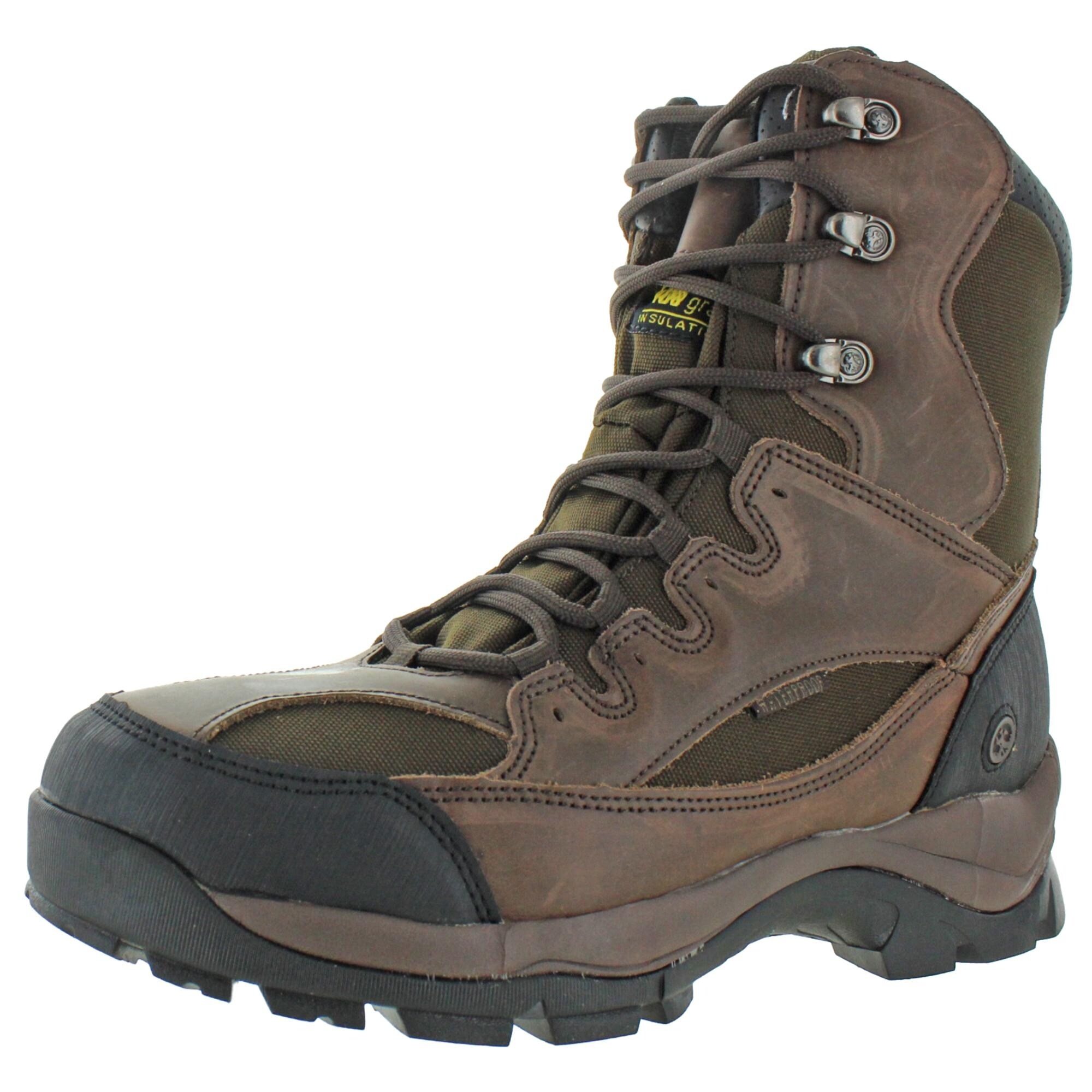 waterproof leather winter boots