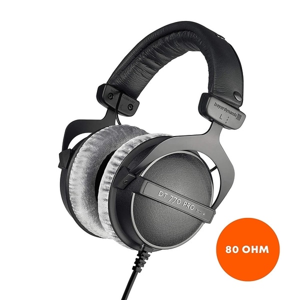 beyerdynamic DT 770 PRO 80 Ohm Over-Ear Studio Headphones - Black. Opens flyout.