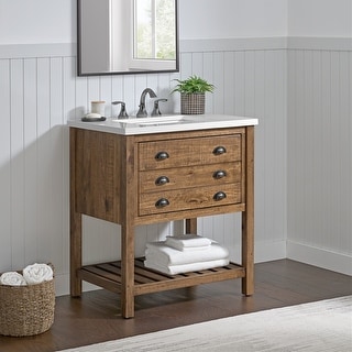 Monterey Farmhouse 31-Inch Single Bathroom Vanity