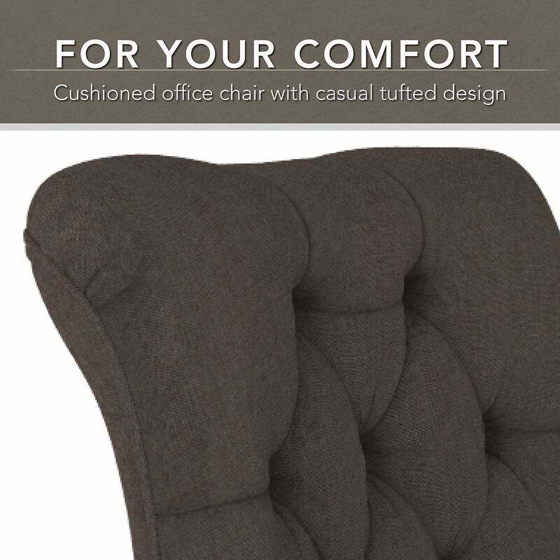Key West Mid Back Tufted Office Chair by Bush Furniture
