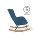 preview thumbnail 17 of 22, Avenue Greene Ernest Rocker Accent Chair with Storage Pockets - N/A