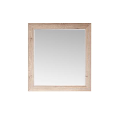 Cuenca 34" Bathroom Vanity Wall Mirror in Mexican Oak