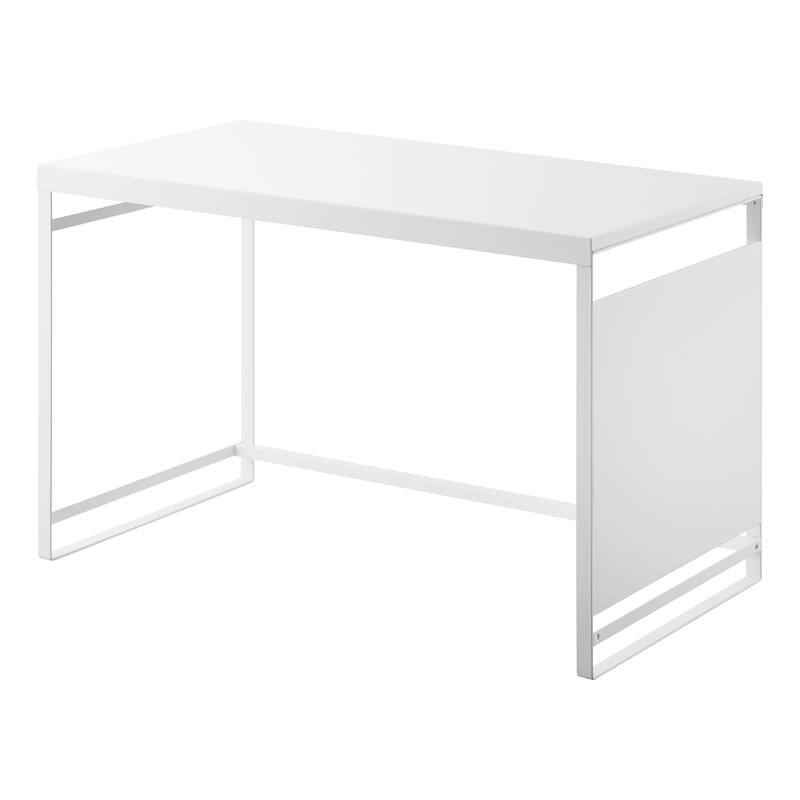 Yamazaki Home Kitchen Appliance Rack, Steel - L 14.72 x W 29.53 x H 18.39 inches - White