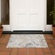 preview thumbnail 48 of 149, Machine Washable Indoor/ Outdoor Chic Paisley Chantille Rug Beige - 1'8" x 2'6"