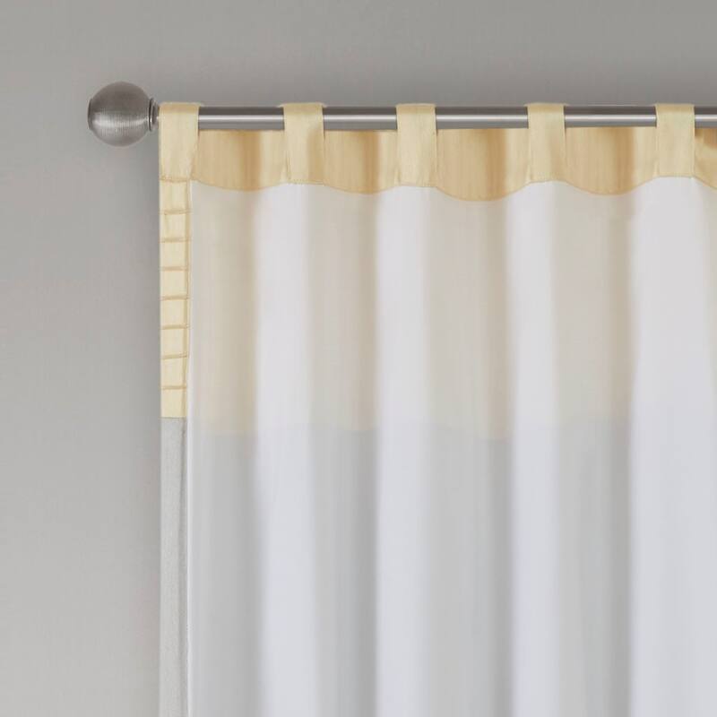 Polyoni Pintuck Curtain Panel