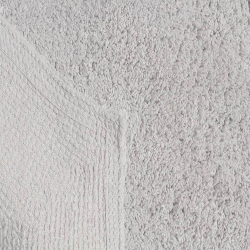 Waterford Collection 100 Cotton NonSlip Bathroom Rug Set, Machine Washable Bath Rug, 4 Piece