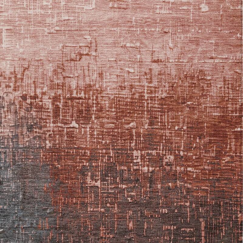 HomeRoots Ombre Transitional Rectangle Outdoor Rug