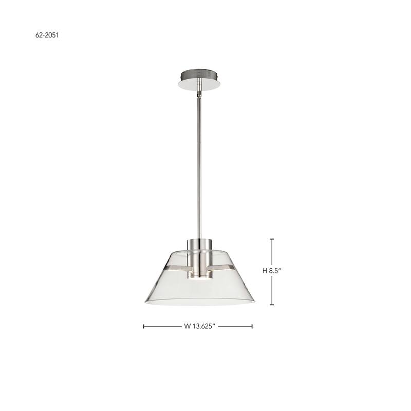 Nuvo Lighting 62/2051 Edmond 14" Wide Pendant