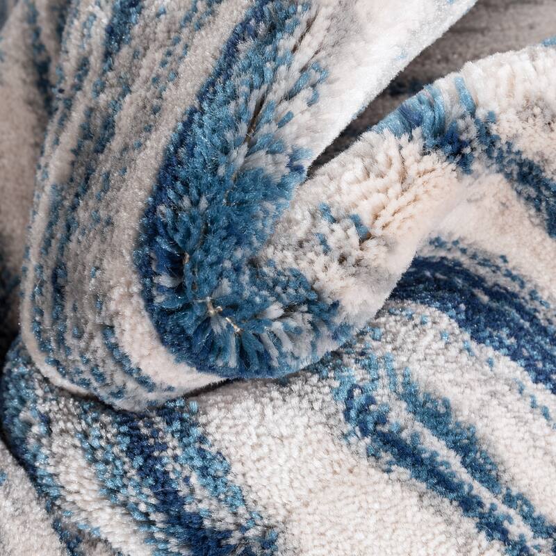 Well Woven Baldwin Sebastian Striation Modern Area Rug