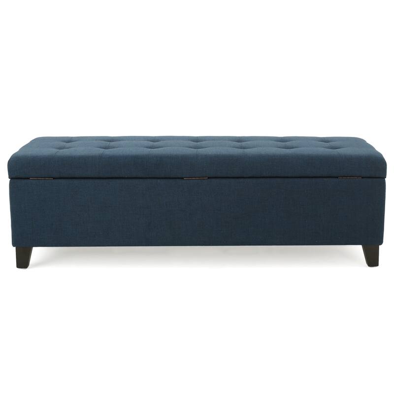 Roomfitters Modern Upholstered Storage Ottoman Bench, Lift-Top Entryway Seating