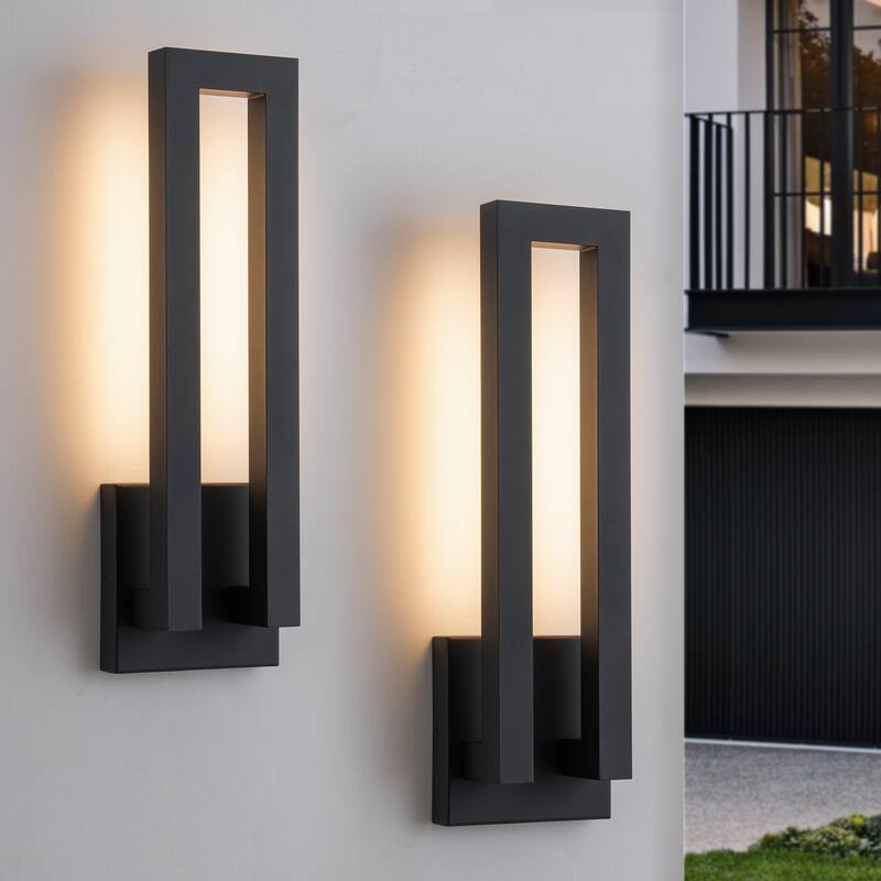 C Cattleya 22.5in Integrated LED Outdoor Wall Sconce