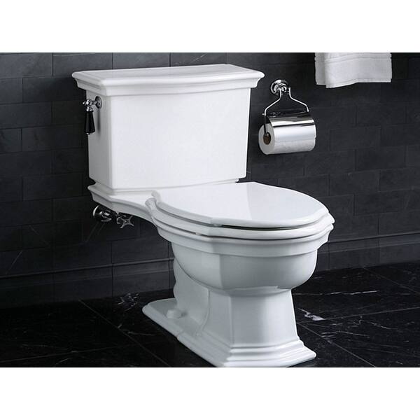 Kallista P70053CP Hampstead Colored Wood Toilet Seat Elongated with