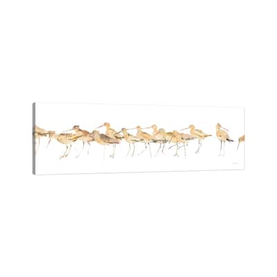 iCanvas "Watercolor Sandpipers" by Avery Tillmon Canvas Print